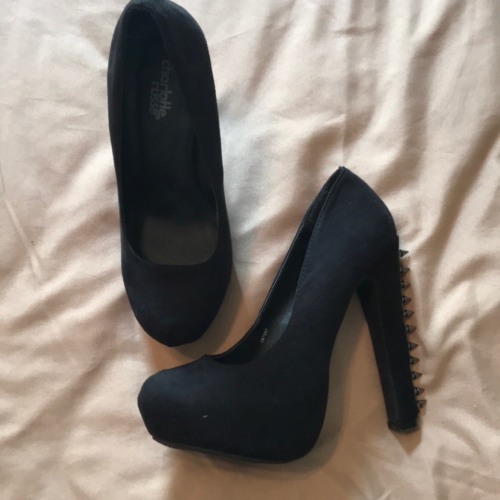 Black heels